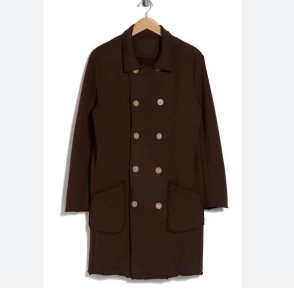 Frank & Eileen Tipperary Irish Chocolate Brown Triple Fleece Cotton Size Small - Picture 3 of 14